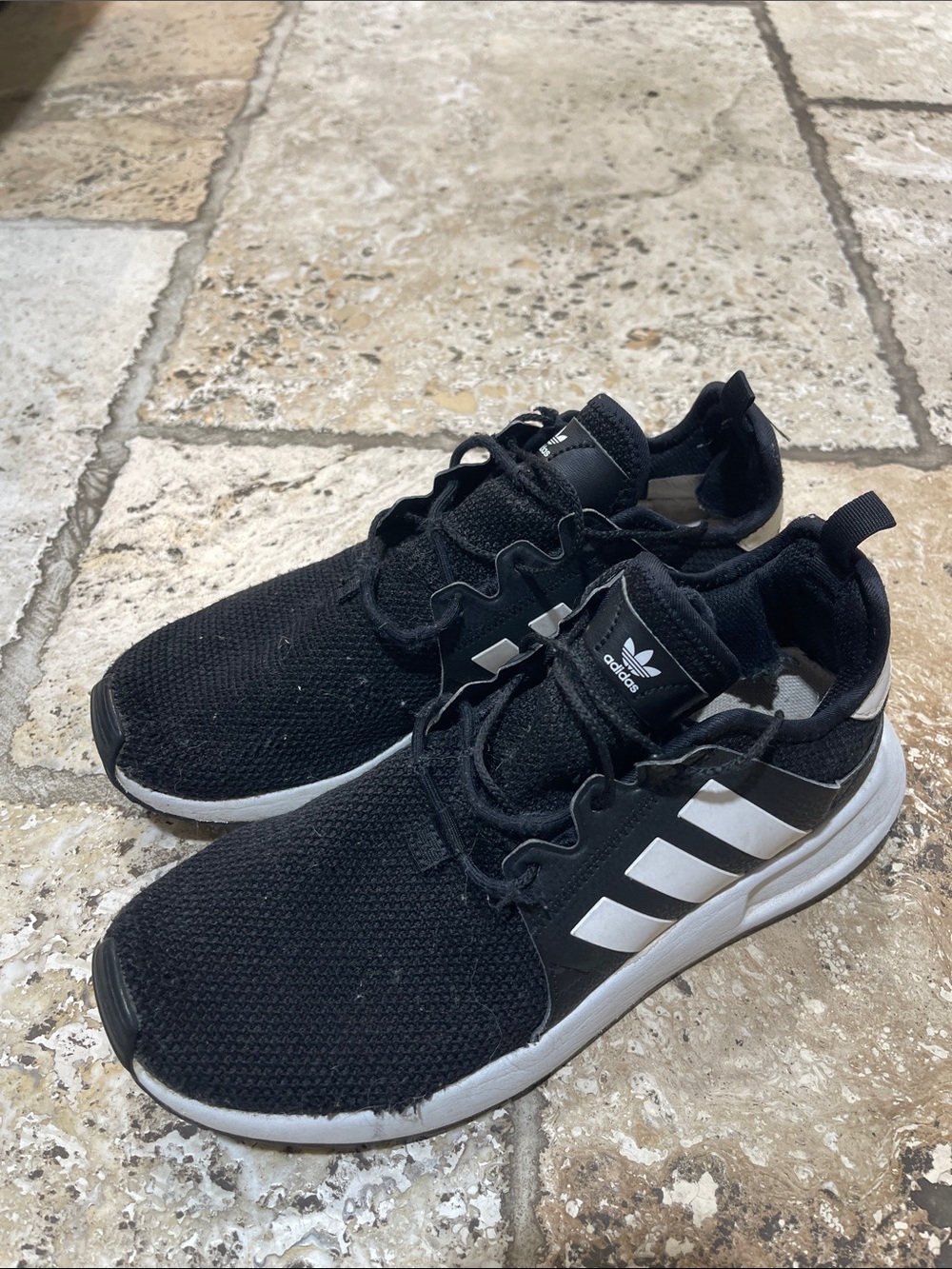 adidas Black and White Casual Athletic Sneakers